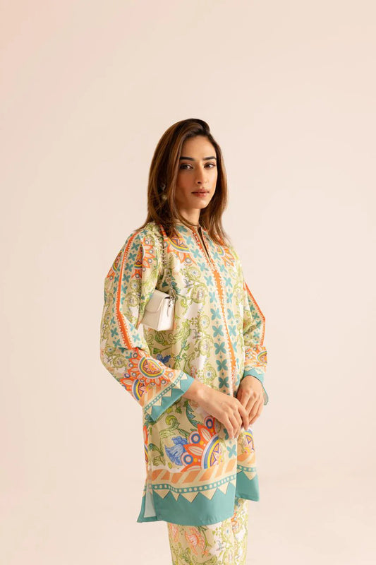 BLUSH GARDEN-2 Piece Suit