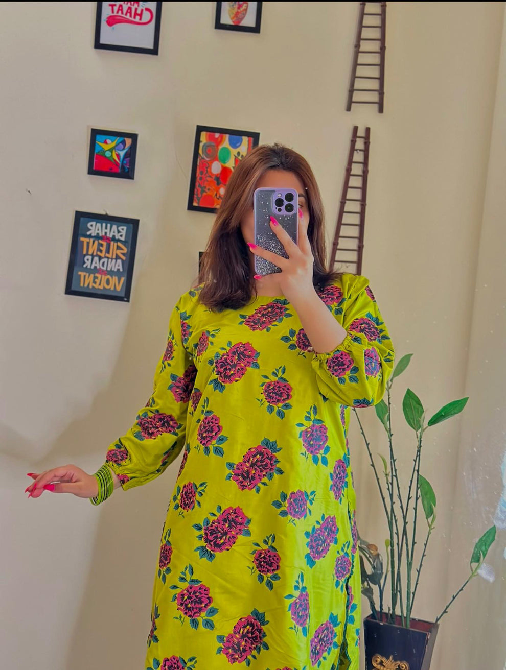 Floral Grace – Flower Printed 2PC Set
