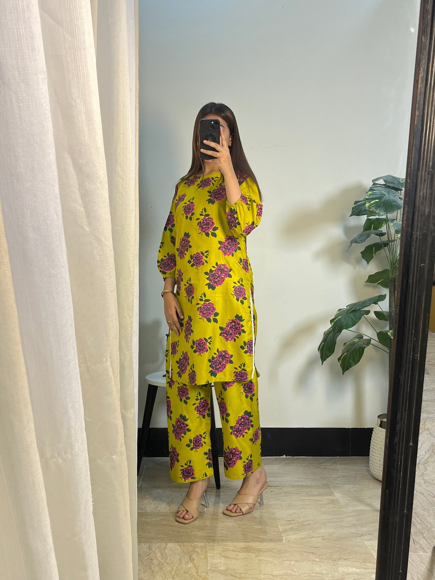 Floral Grace – Flower Printed 2PC Set