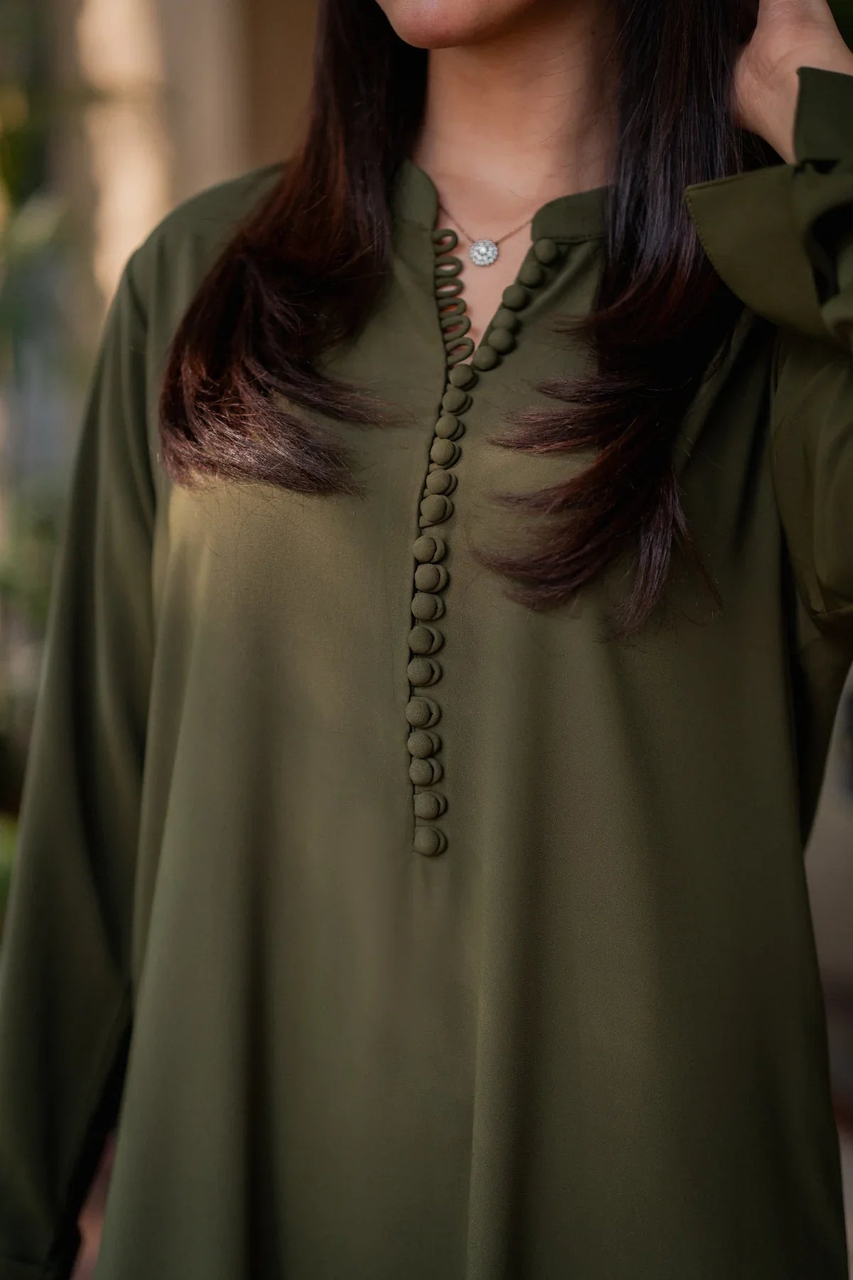 OLIVE GREEN SET 2PC