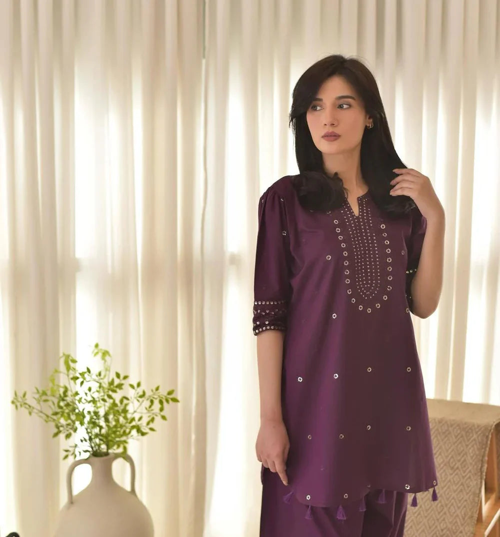 WINTER PURPLE AURA 3PC
