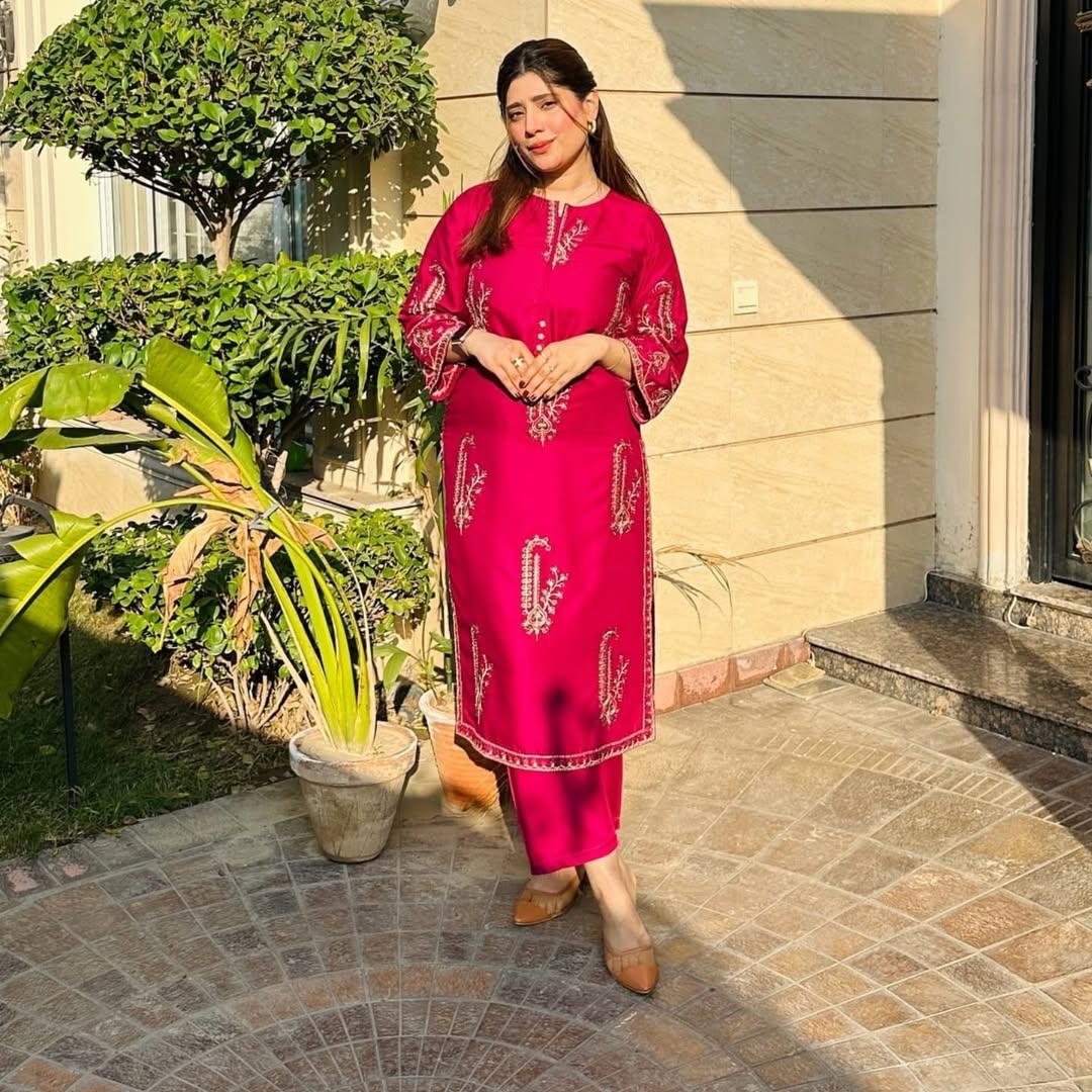 AFREEN EMB 2Pc