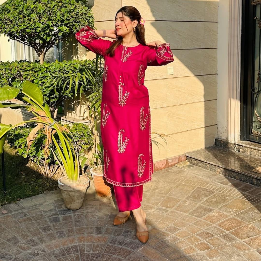 AFREEN EMB 2Pc