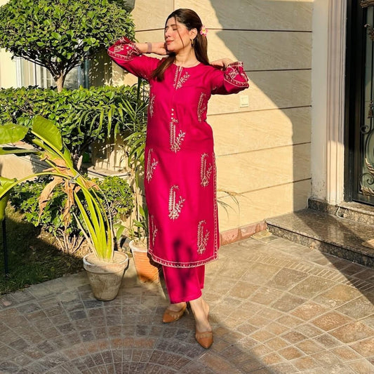 AFREEN EMB 2Pc